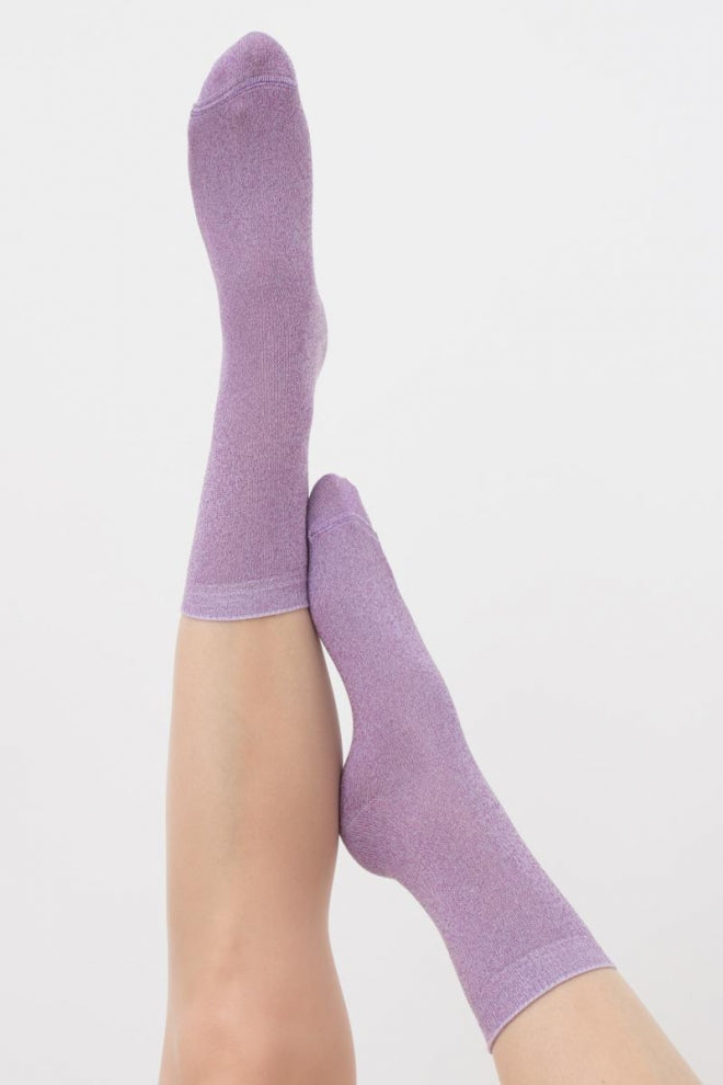 Sparkle - lilac/pink socks